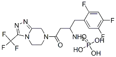 Molecular Structure of 654671-78-0 (Sitagliptin phosphate)